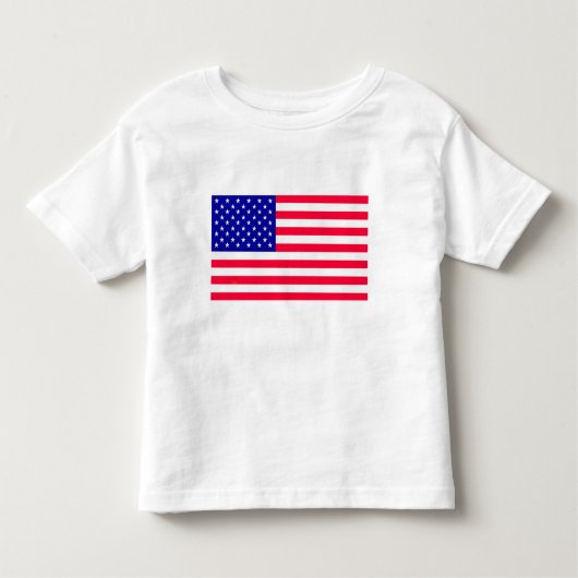 Verenigde Staten Amerikaanse Vlag Peuter Tshirts K (Voorkant)