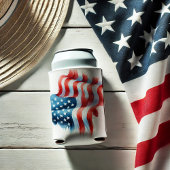 Verenigde Staten Amerikaanse vlag Sterren & Stripe Blikjeskoeler