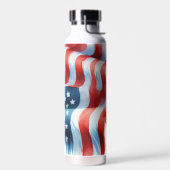 Verenigde Staten Amerikaanse vlag Sterren & Stripe Waterfles (Links)