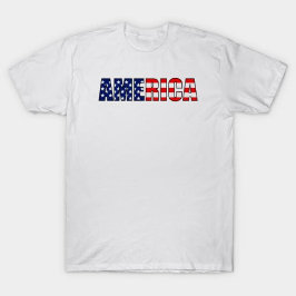 Verenigde Staten - Amerikaanse vlag T-shirt