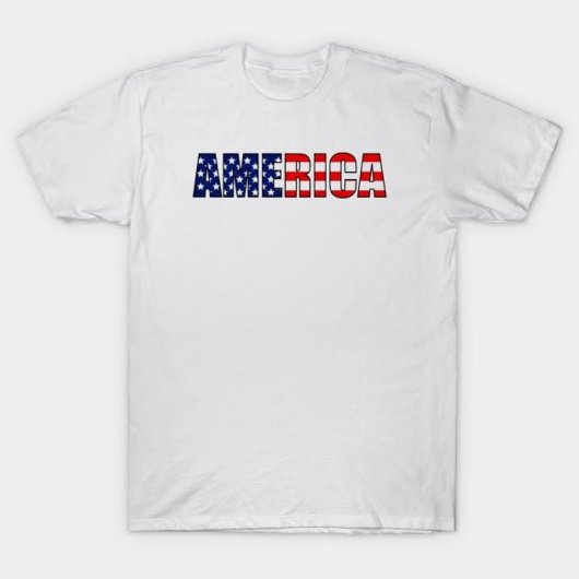 Verenigde Staten - Amerikaanse vlag T-shirt