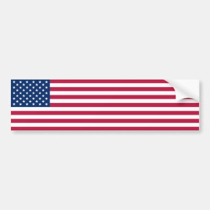 Verenigde Staten/Amerikaanse vlag, VS/VS Bumpersticker