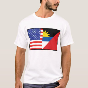 Verenigde Staten/Antigua Barbuda T-shirt