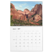 Verenigde Staten: Arizona en Utah 2026 Kalender (Mar 2027)