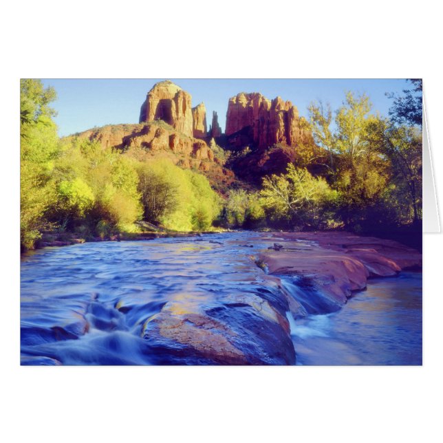 Verenigde Staten, Arizona, Sedona. Cathedraal Rock (Voorkant Horizontaal)
