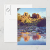 Verenigde Staten, Arizona, Sedona. Cathedraal Rock Briefkaart (Voorkant / Achterkant)