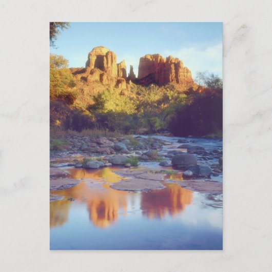Verenigde Staten, Arizona, Sedona. Cathedraal Rock Briefkaart (Voorkant)