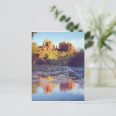 Verenigde Staten, Arizona, Sedona. Cathedraal Rock Briefkaart (Staand voorkant)