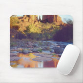 Verenigde Staten, Arizona, Sedona. Cathedraal Rock Muismat (Met muis)