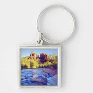 Verenigde Staten, Arizona, Sedona. Cathedraal Rock Sleutelhanger