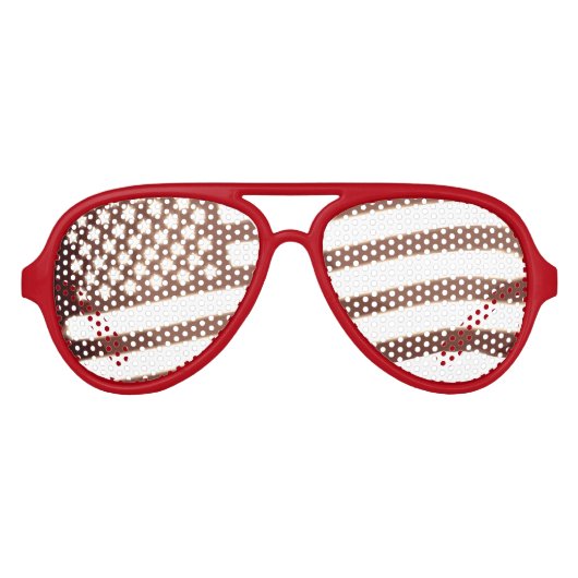 Verenigde Staten Aviator Zonnebril (Voorkant)