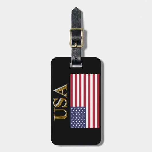 Verenigde Staten Bagagelabel (Voorkant verticaal)