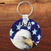 Verenigde Staten Bald Eagle Key Chain Sleutelhanger (Voorkant)