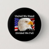 Verenigde Staten: Bald Eagle Pinback Ronde Button 5,7 Cm (Voorkant)