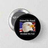 Verenigde Staten: Bald Eagle Pinback Ronde Button 5,7 Cm (Voorkant /achterkant)