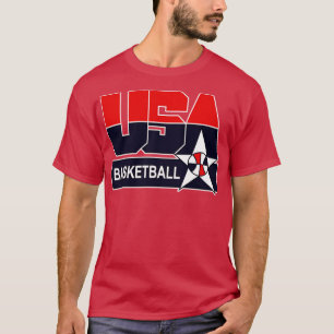 Verenigde Staten Basketbal Dream Team 92 Retro 1 T-shirt
