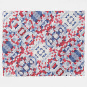 Verenigde Staten Bauhaus Geometric Art Fleece Deken (Voorkant (Horizontaal))
