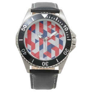 Verenigde Staten Bauhaus Geometric Art Horloge