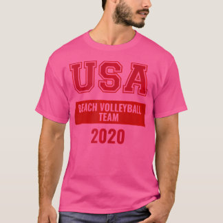 Verenigde Staten Beachvolleybal Team 2020 US Beach T-shirt