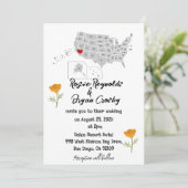 Verenigde Staten bestemmingsplannen Weddenschap Kaart (Staand voorkant)