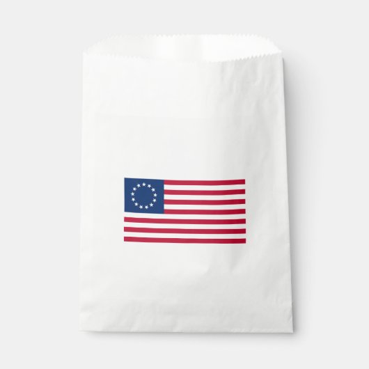 Verenigde Staten Betsy Ross Flag Bedankzakje (Voorkant)