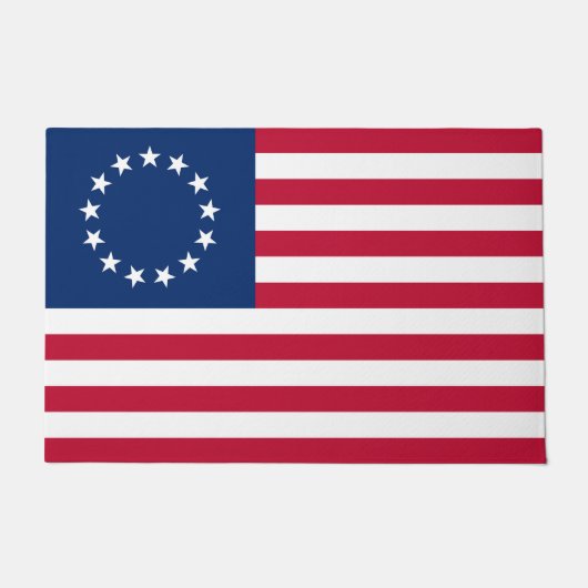 Verenigde Staten Betsy Ross Flag Deurmat (Voorkant)
