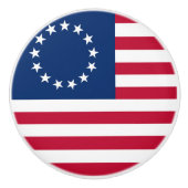 Verenigde Staten Betsy Ross Flag Keramische Knop (Voorkant)