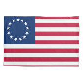 Verenigde Staten Betsy Ross Flag Kussensloop (Achterkant)