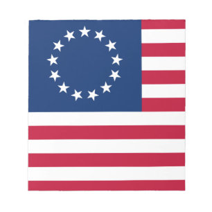 Verenigde Staten Betsy Ross Flag Notitieblok