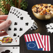 Verenigde Staten Betsy Ross Flag Pokerkaarten (Insitu)