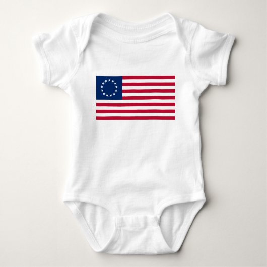 Verenigde Staten Betsy Ross Flag Romper (Voorkant)