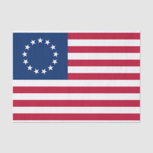 Verenigde Staten Betsy Ross Flag Tissuepapier