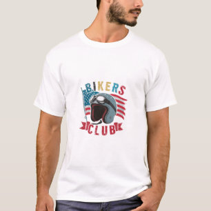 Verenigde Staten Bikers Club T-shirt