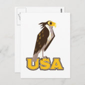 Verenigde Staten Bold Eagle Briefkaart (Voorkant / Achterkant)