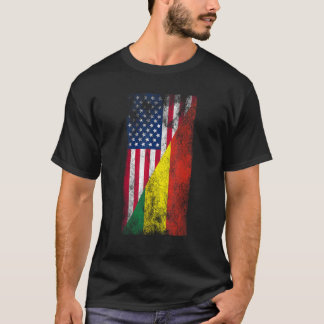 Verenigde Staten Bolivia Vlaggen Verenigde Staten  T-shirt