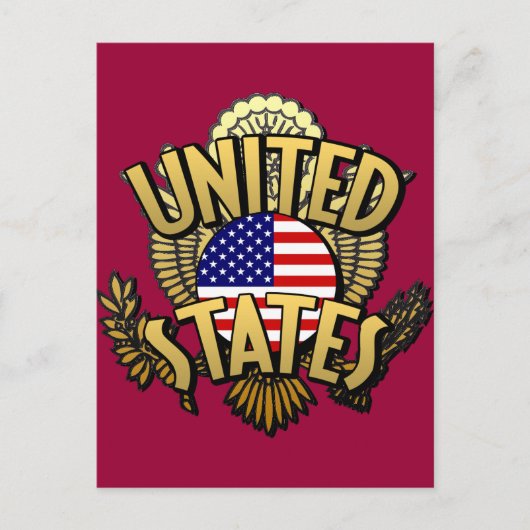 Verenigde Staten Briefkaart (Voorkant)