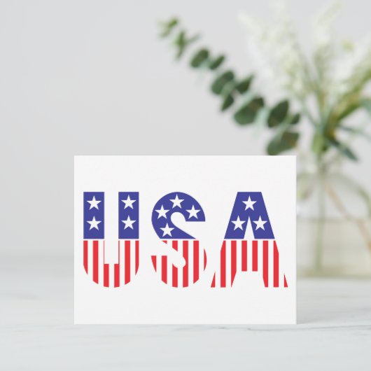 Verenigde Staten Briefkaart (Staand voorkant)
