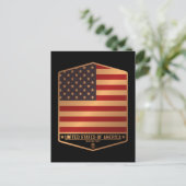 Verenigde Staten Briefkaart (Staand voorkant)