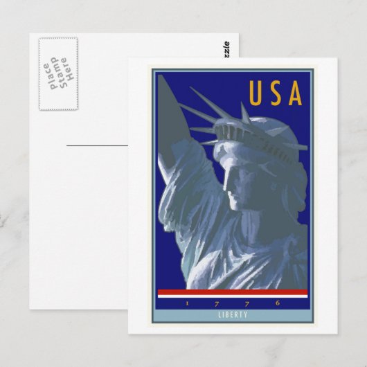 Verenigde Staten Briefkaart (Voorkant / Achterkant)