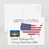 Verenigde Staten Briefkaart (Voorkant / Achterkant)