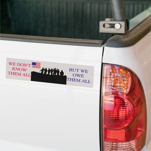 Verenigde Staten Bumpersticker (Op Truck)