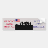 Verenigde Staten Bumpersticker (Voorkant)