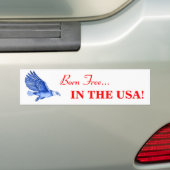 Verenigde Staten Bumpersticker (Op auto)