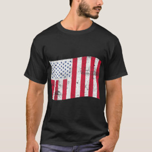 Verenigde Staten Burgervlag van Vredestijd Amerika T-shirt