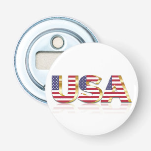 Verenigde Staten Button Flesopener