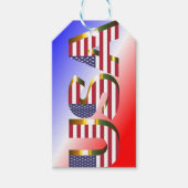 Verenigde Staten Cadeaulabel (Voorkant)