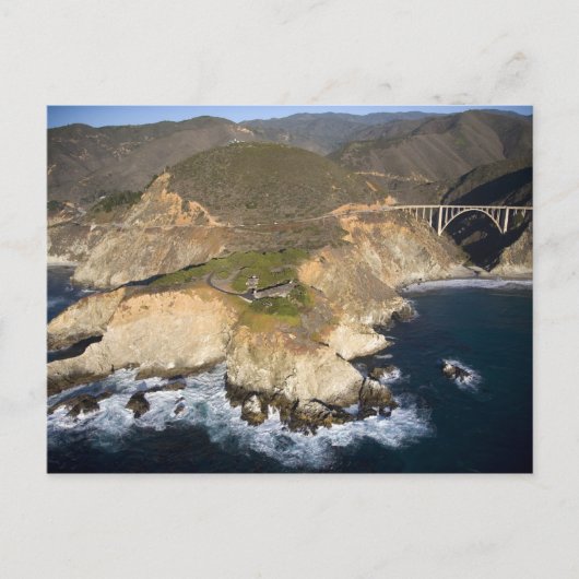 Verenigde Staten. California. Big Sur. Bixby Bridg Briefkaart (Voorkant)