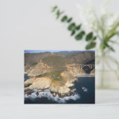 Verenigde Staten. California. Big Sur. Bixby Bridg Briefkaart (Staand voorkant)