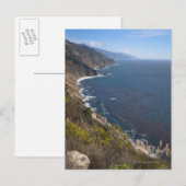 Verenigde Staten, Californië, Big Sur, Rugged kust Briefkaart (Voorkant / Achterkant)