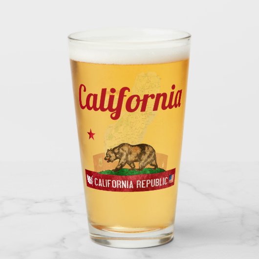 "Verenigde Staten: Californië ... Glas (Voorkant gevuld)